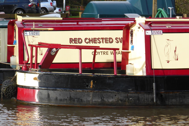 Canal Boats Moored at Goytre